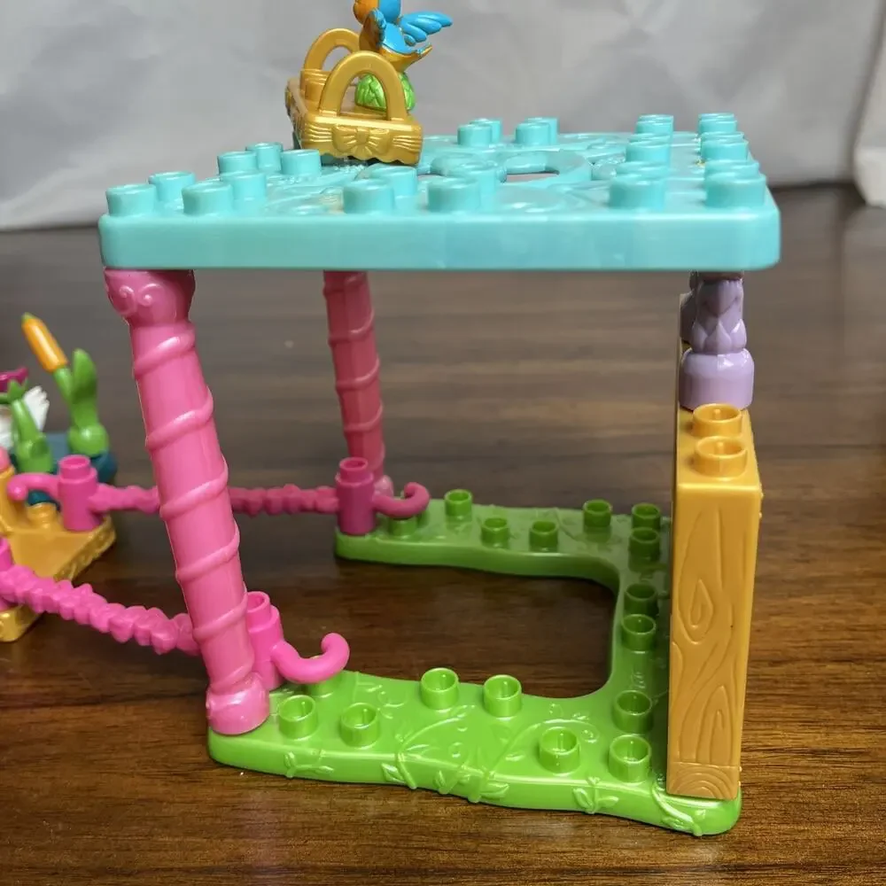 FOR PARTS Mega Bloks Disney Princess Cinderella Garden Replacement Pieces Only